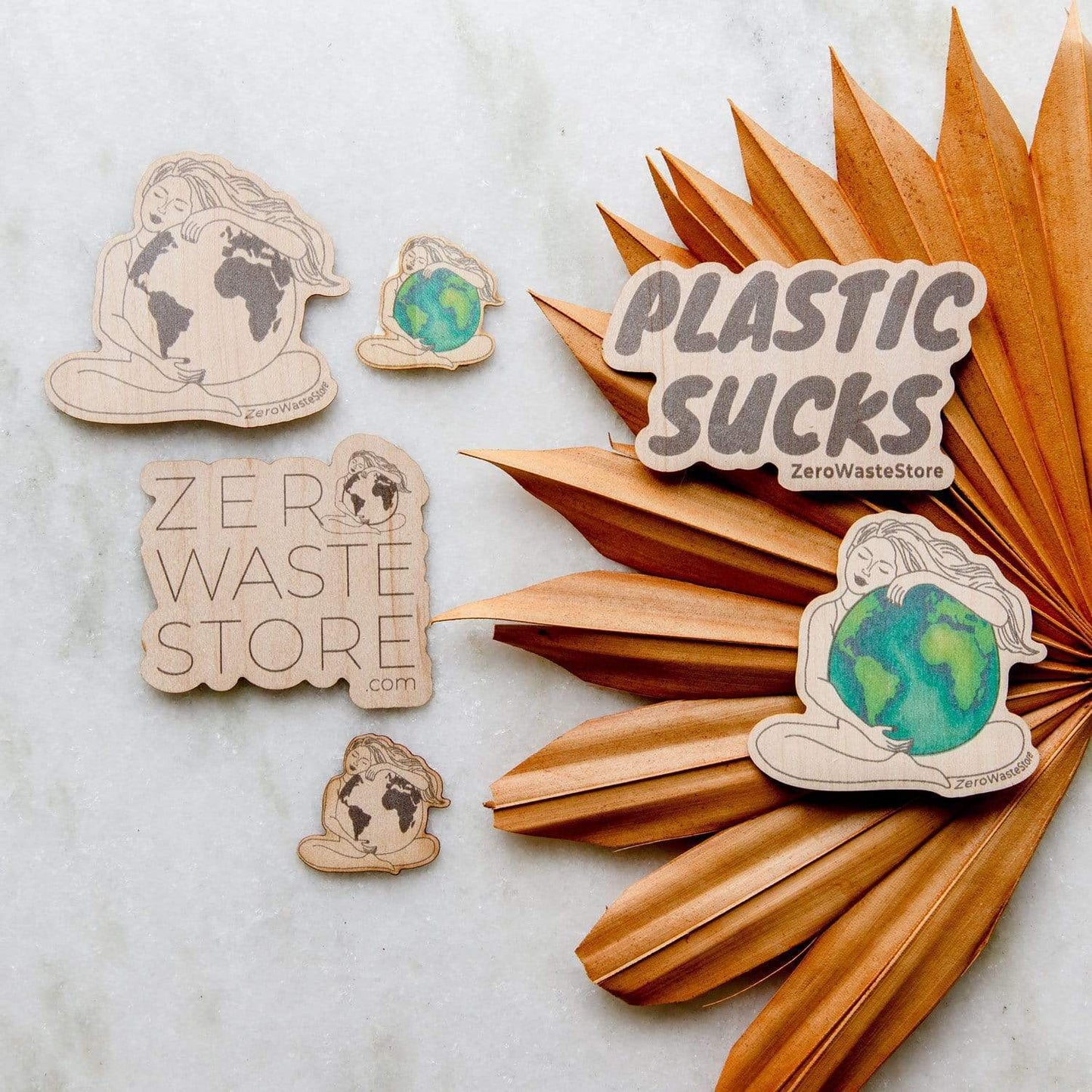 Zero Waste Store ZWS Stickers