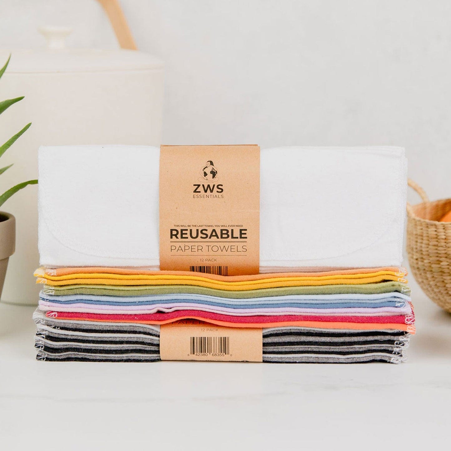 The Original 100% Biodegradable Reusable Paper Towels 10pack — Natural Food  Pantry Online Store